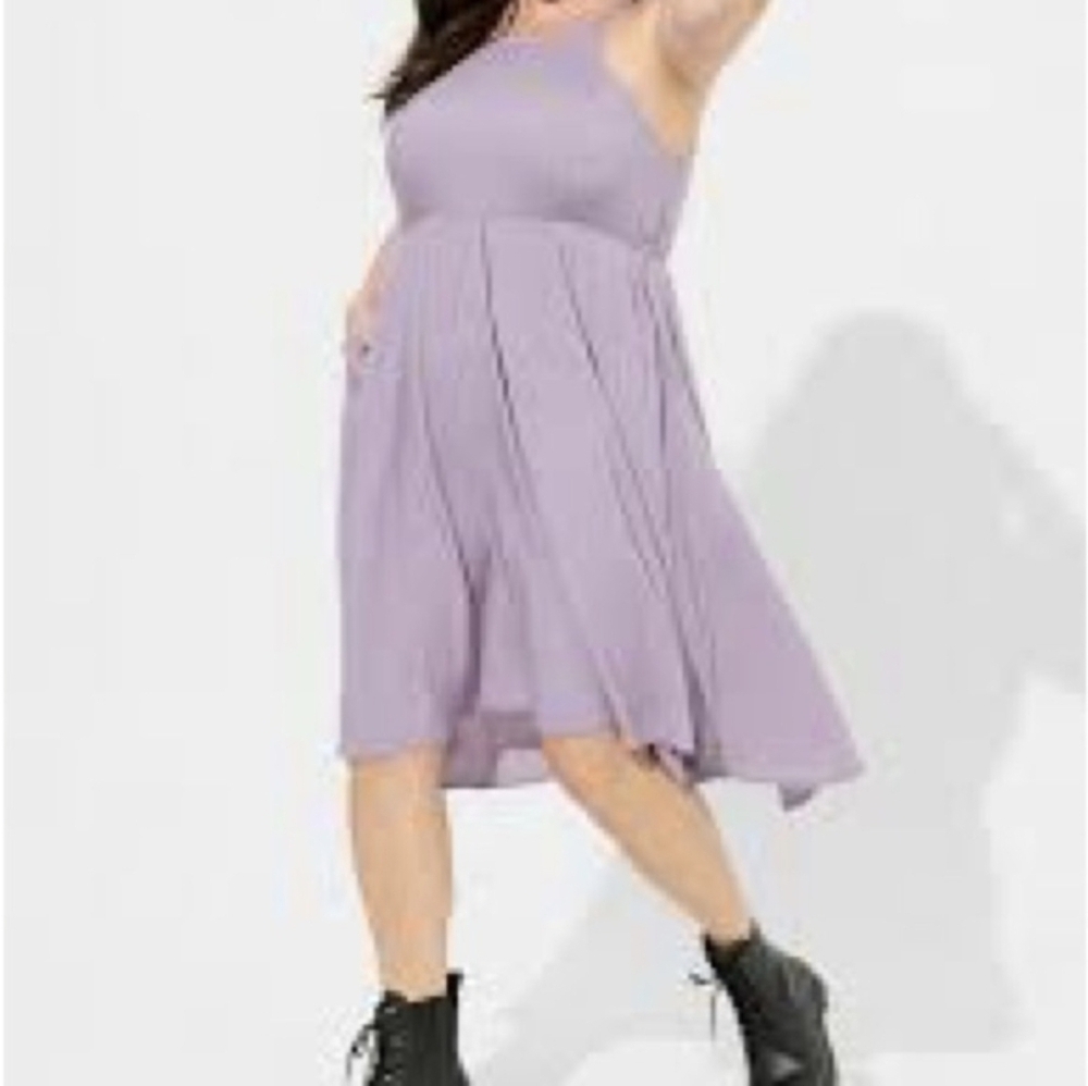NWT Torrid Lavender Midi Dress...SIZE:3
